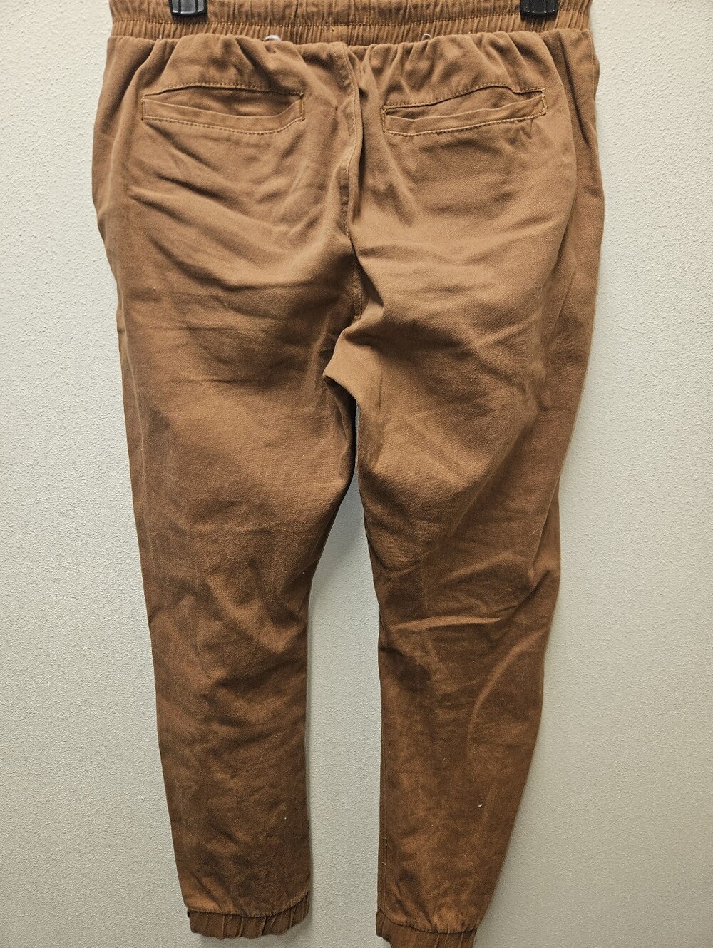 Dikotomy-Co. Mens Brown Elastic Waist Pants Size S - Picture 7 of 10